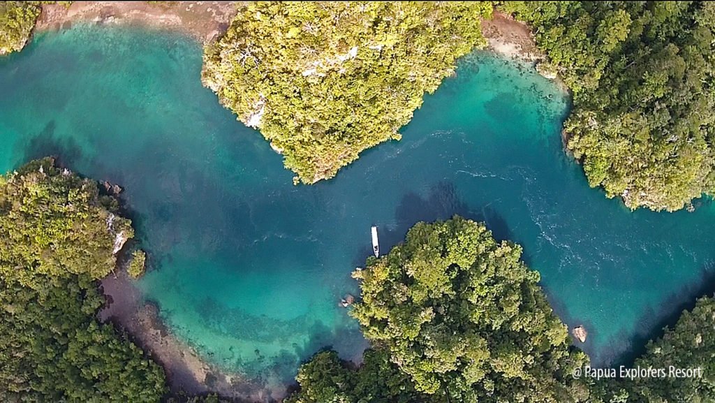 the passage in Raja Ampat is another great place to visit on a day excursion