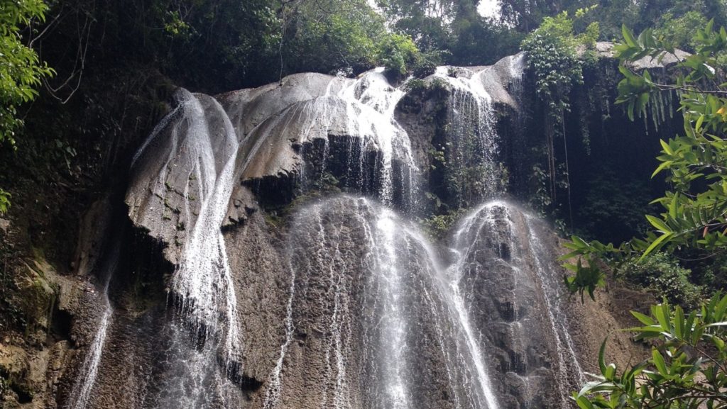 visiting the waterfall on Batanta island is one of our favorite activities in Raja Ampat