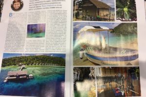 Papua Explorers Resort featured in Russian dive magazine